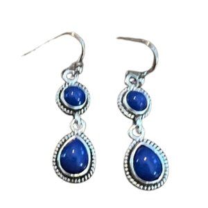 Lapis lazuli Hook Earrings